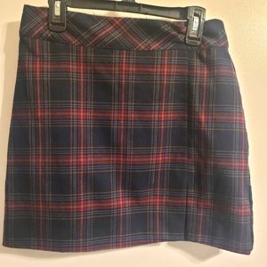 Forever 21 Plaid Mini-skirt